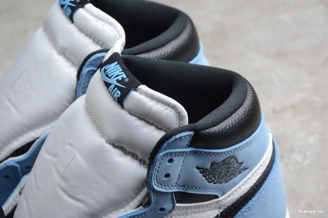 555088-134 AIR High Jordan University Black White Blue Retro 1 0401